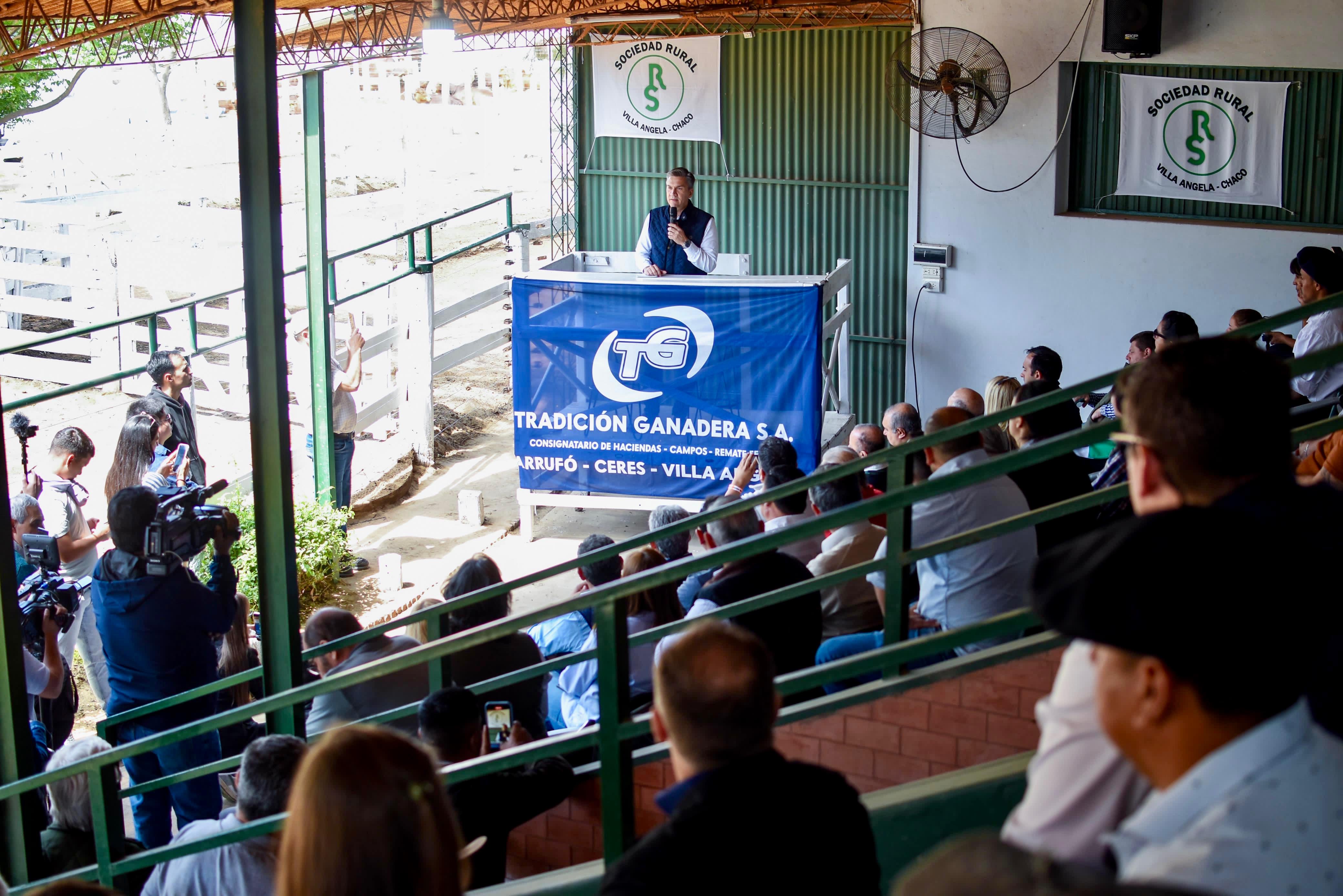 VILLA ÁNGELA: CON LA PRESENCIA DEL GOBERNADOR ZDERO COMENZÓ LA 43º EXPOSICIÓN RURAL 2024