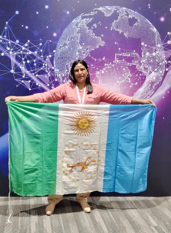 GLORIA CISNEROS REPRESENTA AL CHACO EN EL PREMIO DOCENTE M&Aacute;S IMPORTANTE DEL MUNDO