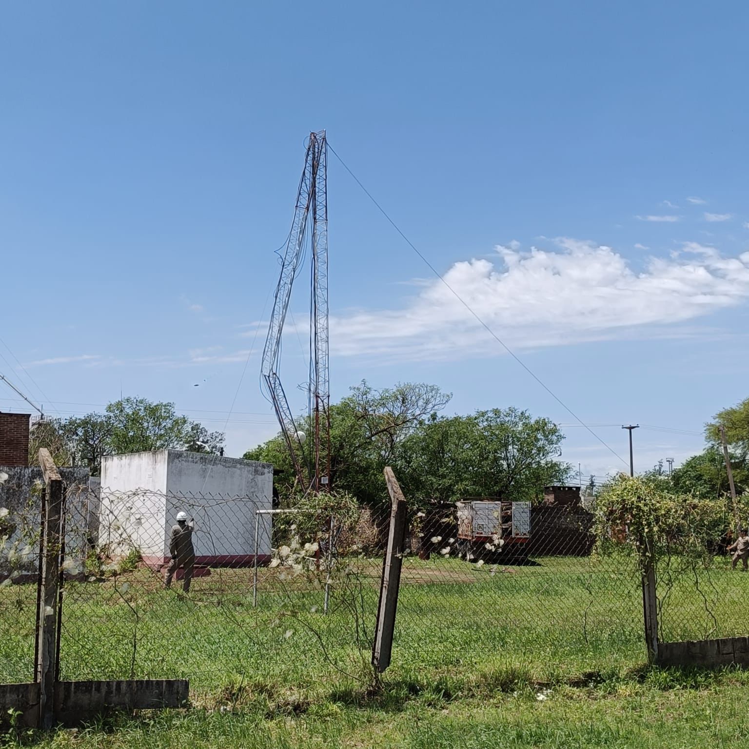 INTENSO TRABAJO DE SECHEEP TRAS EL TEMPORAL EN HERMOSO CAMPO