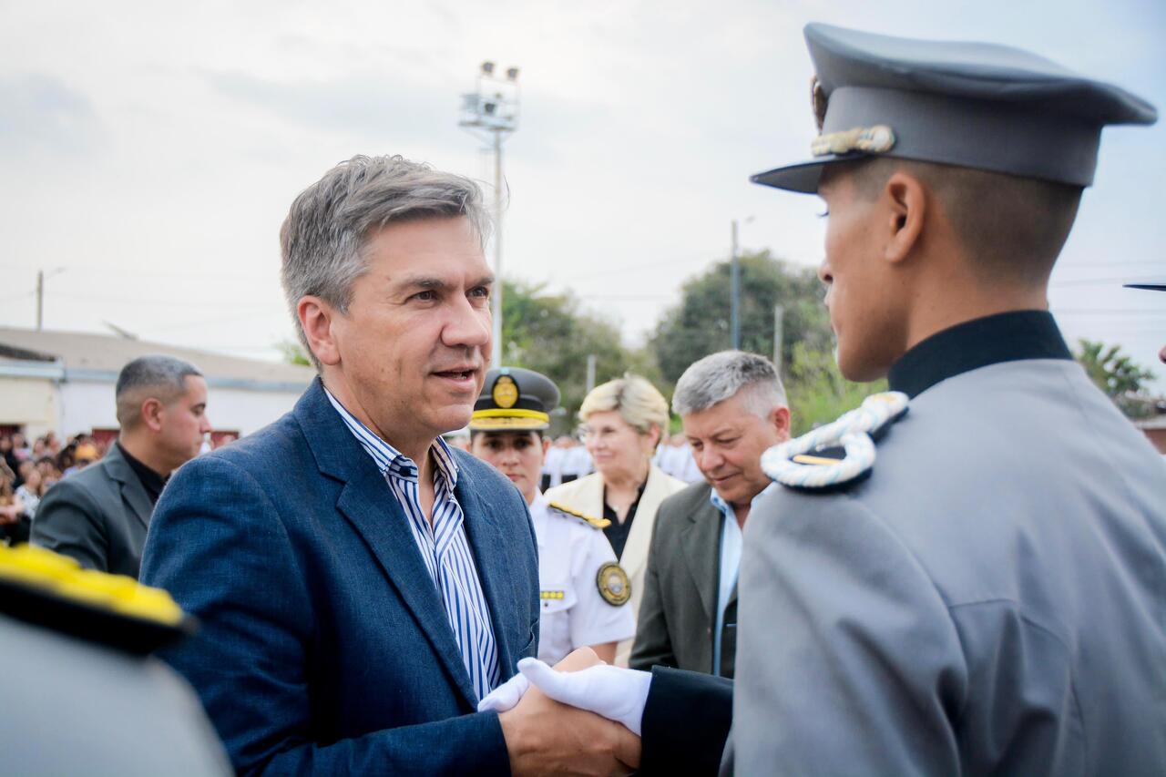 EL GOBERNADOR ZDERO CELEBRÓ LA INCORPORACIÓN DE 220 NUEVOS MIEMBROS AL SERVICIO PENITENCIARIO PROVINCIAL (SPP)