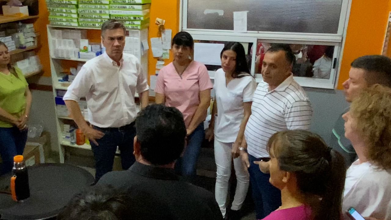 *TACO POZO: EL GOBERNADOR ZDERO ENCABEZÓ HOY UN OPERATIVO SANITARIO INTEGRAL EN EL HOSPITAL LOCAL*