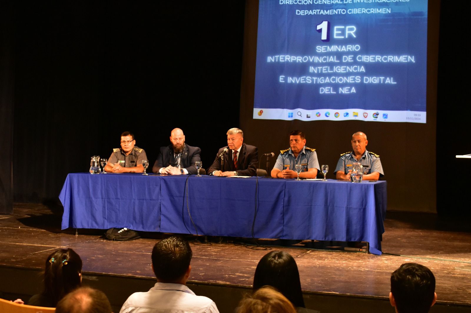 *CHACO ES SEDE DEL PRIMER SEMINARIO INTERPROVINCIAL DE CIBERCRIMEN, INTELIGENCIA E INVESTIGACIONES DIGITAL DEL NEA*