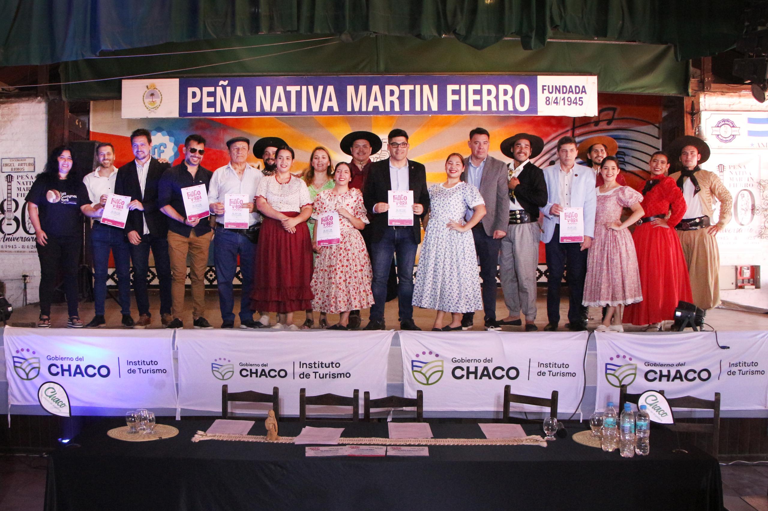 SE PRESENTÓ OFICIALMENTE EL FESTIVAL FOLKLÓRICO CHACO VIBRA CON UNA GRILLA DE MÁS DE 500 ARTISTAS LOCALES Y NACIONALES