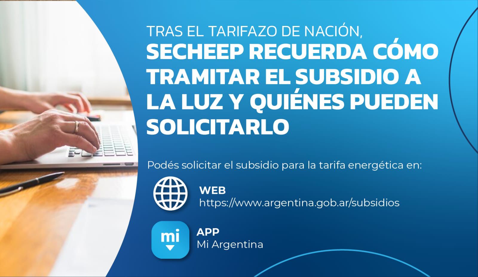 *TARIFAZO DE NACIÓN: CÓMO TRAMITAR EL SUBSIDIO A LA LUZ Y QUIÉNES PUEDEN SOLICITARLO*