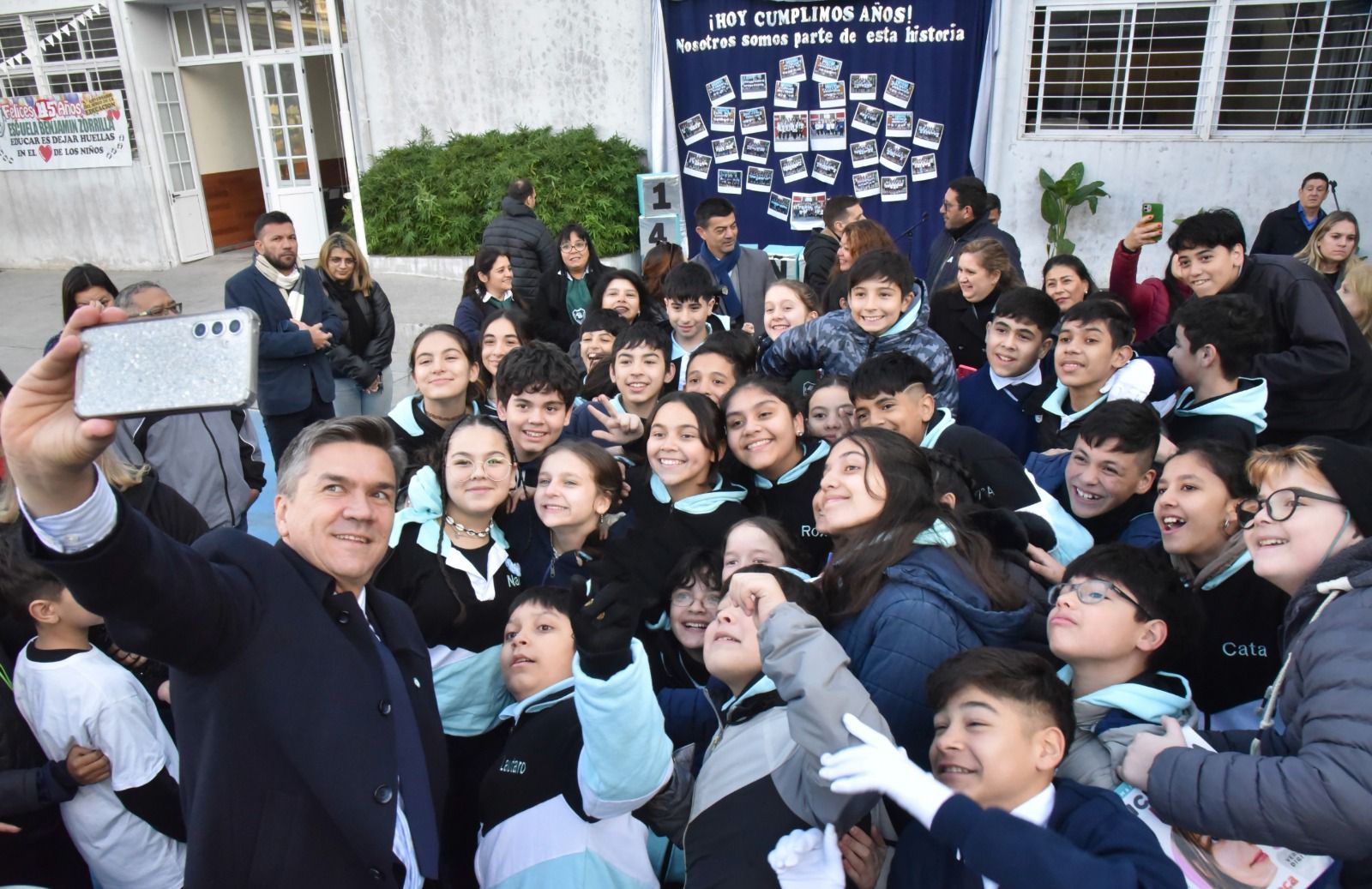 *ZDERO EN EL 145º ANIVERSARIO DE LA ESCUELA CHAQUEÑA PIONERA BENJAMÍN ZORRILLA: “AQUÍ SE RESPIRA UNA HISTORIA MUY RICA DE LA EDUCACIÓN”*