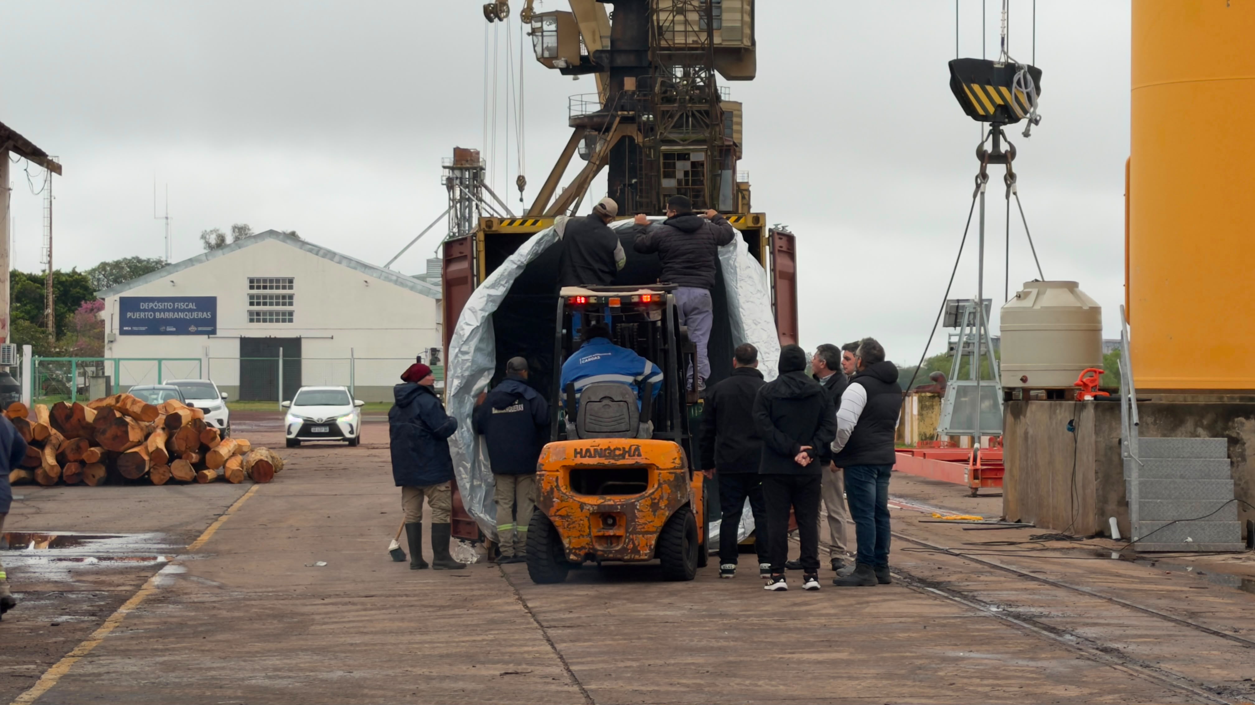 *DEL CHACO A NORUEGA: NUEVA OPERACI&Oacute;N DE EXPORTACI&Oacute;N DESDE EL PUERTO DE BARRANQUERAS