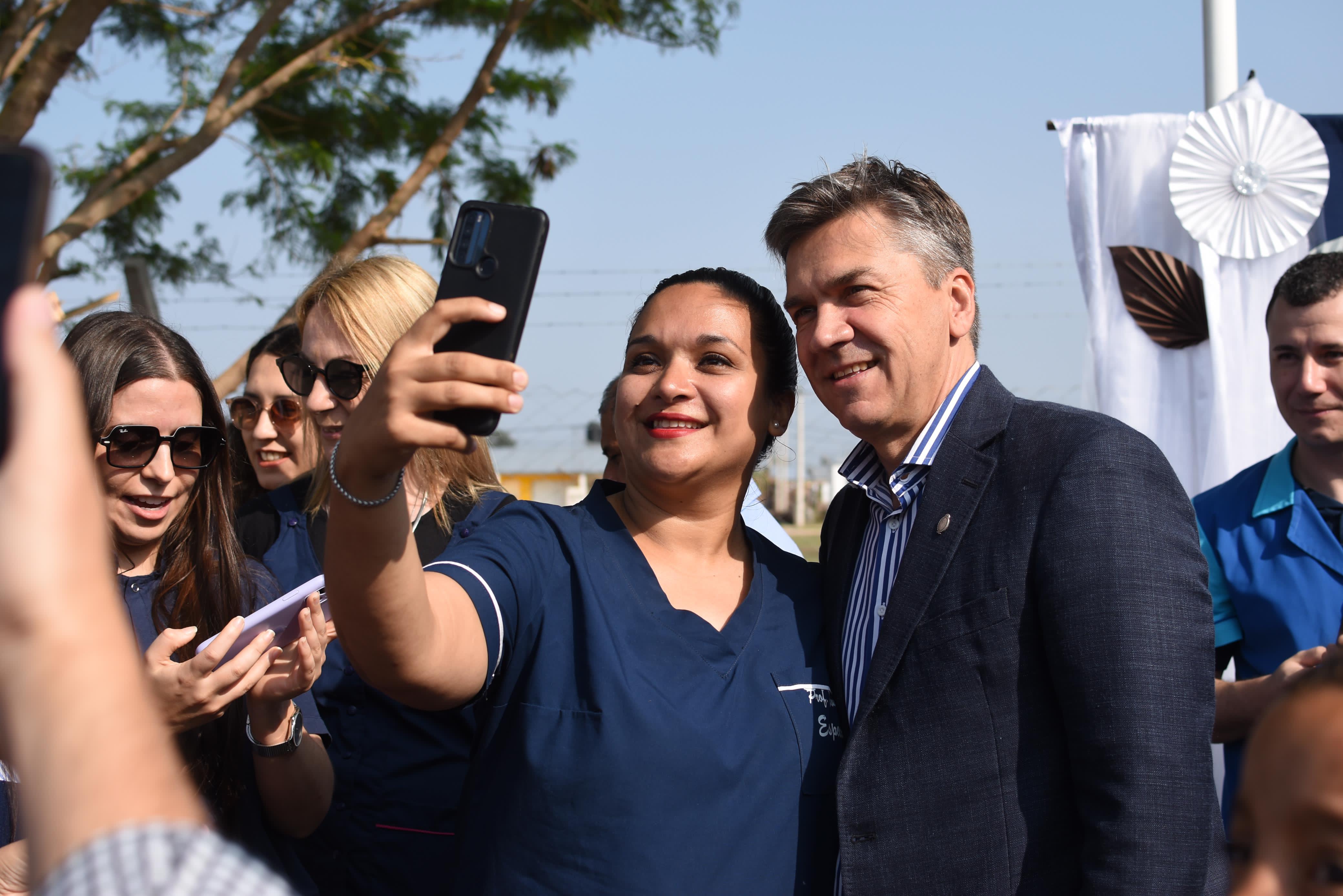 LA TIGRA: EL GOBERNADOR ZDERO CELEBRÓ CON INAUGURACIONES DE OBRAS LOS 99 AÑOS DE LA LOCALIDAD