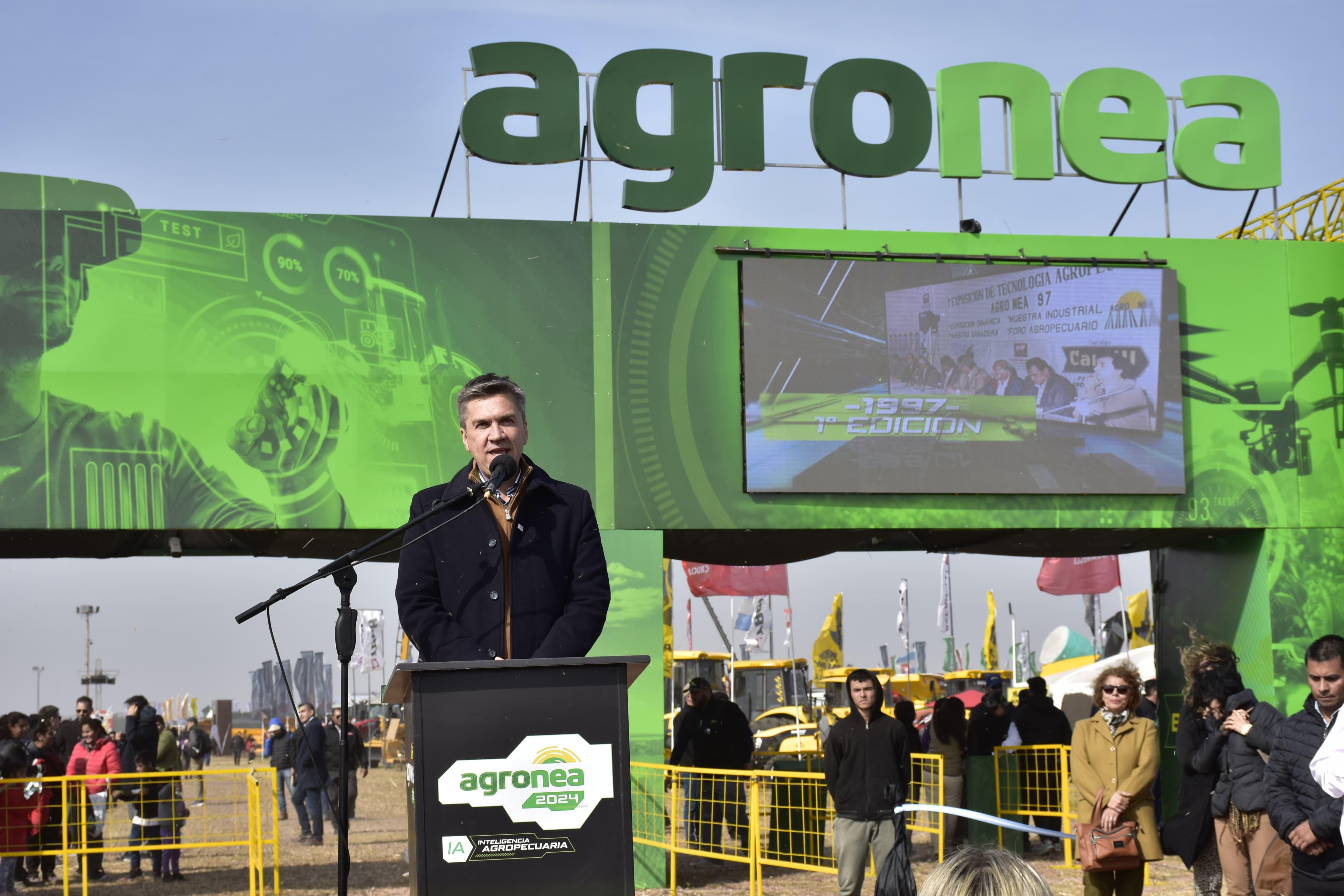 ZDERO INAUGURÓ LA 21° EXPO AGRONEA 2024 Y RATIFICÓ EL ACOMPAÑAMIENTO AL CAMPO